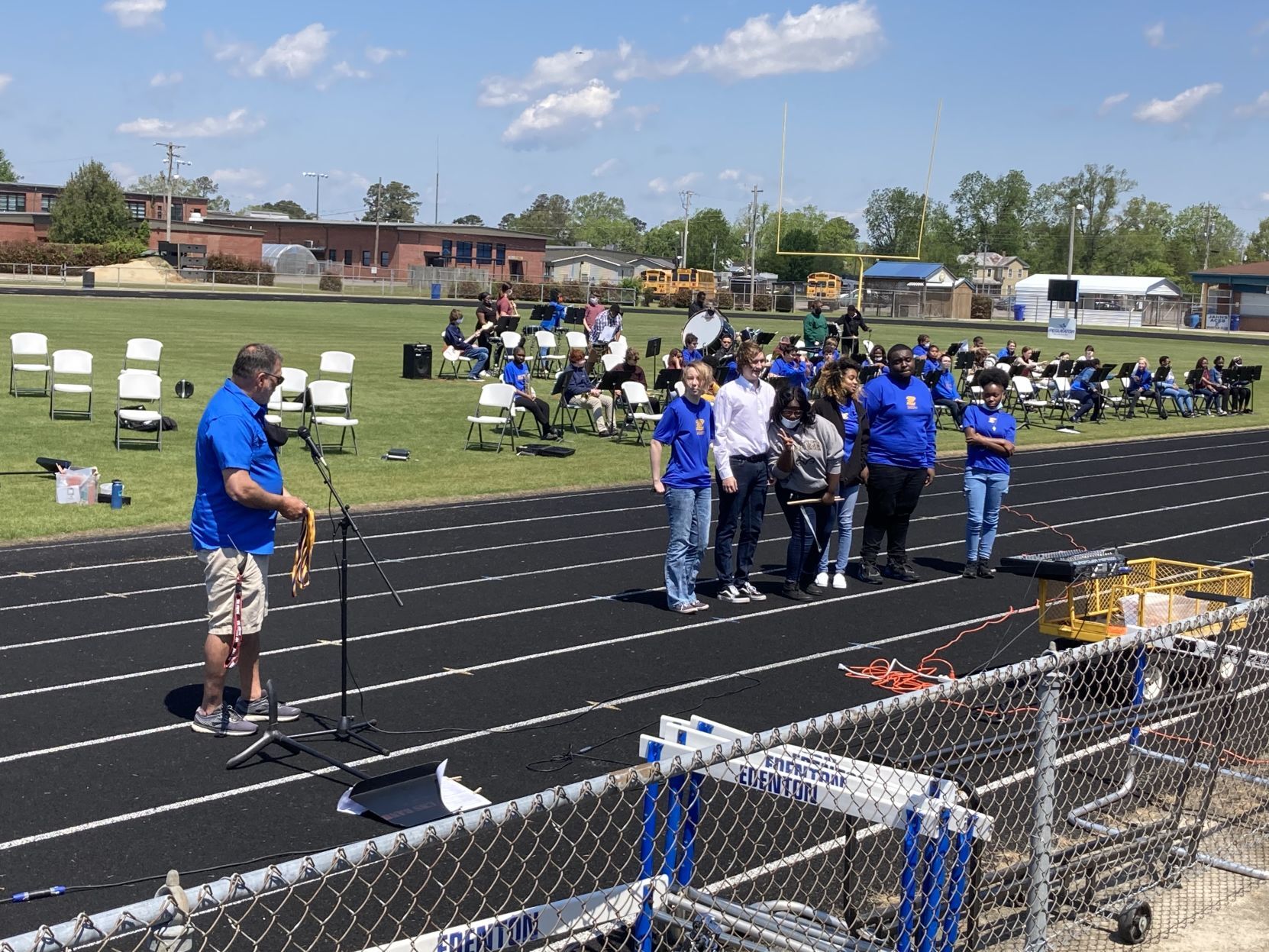 JAHHS band seniors honored
